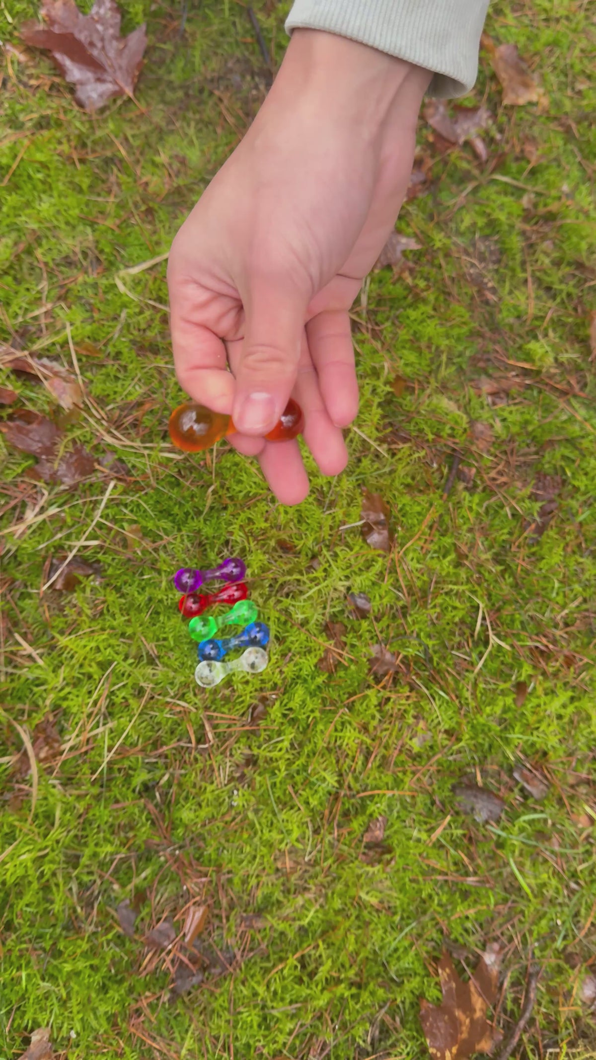 Fingerroller™ Acryl Original – glasklar & langlebig